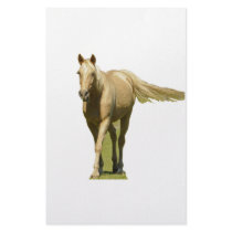 Het Paard van Palomino Persoonlijk Briefpapier