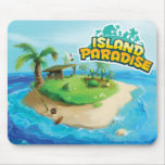 Het Paradijs Mousepad van het eiland muismatten