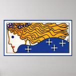 Het Poster van Loffler:  Kunstschau Wien (Detail)
