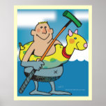 Het poster van Waterpolo