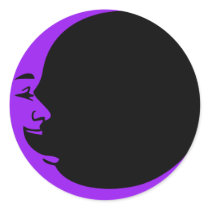 Het rode Man van de Maan van de Paarse Maan van de