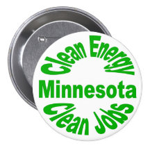 Het Schone Amaril van Minnesota - Schone Banen Speld Buttons