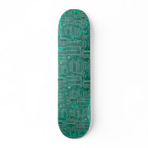 Het skateboard van de kring