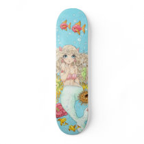Het skateboard van de meermin