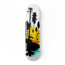 Het Skateboard van de Stad van de zomer
