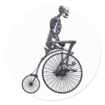 Het Skelet van de fiets Ronde Sticker