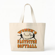 HET SOFTBALL VAN FASTPITCH VAN VROUWEN CANVAS TAS
