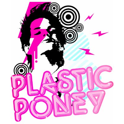 HET TEKEN PLASTIC PONEY VAN HET NEON TEE SHIRTS door kissofdeathclothing