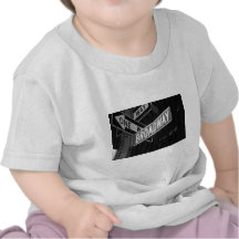 Het Teken van de Straat van Broadway Tshirt