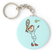 Het Tennis Keychain van de Mensen van het Cijfer v
