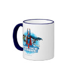 Het Trio van de Macht van de Liga van de rechtvaar Koffie Mok