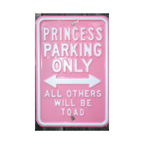 Het Verpakte Canvas van de prinses Teken Canvas Print