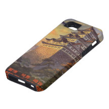 Het vintage Japanse Poster van de Reis, het Vliegt iPhone 5 Cases