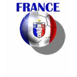 Het voetbaltoestel van Frankrijk voor Franse voetb t-shirts