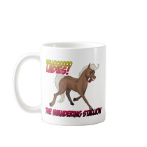 Het wandelen Hengst Koffie Mok