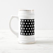 Het zwart-witte Patroon van de Stip. Spotty. Bekers