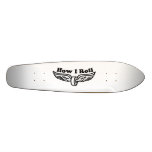 hoe ik oud schoolskateboard rol