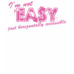 Horizontally Accessible Tee Shirt