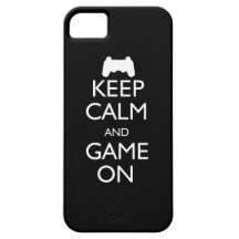 Houd Kalm en Spel iPhone 5 Hoesje