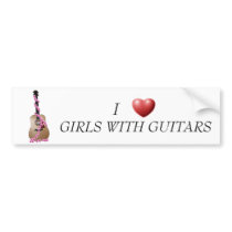I de Meisjes van het Hart met de sticker van Gitar