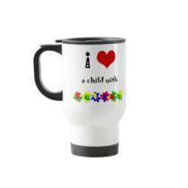 I Hart een Kind met Autisme Koffie Mokken