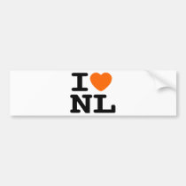 I hart NL bumperstickers
