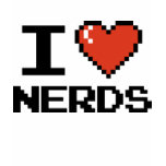 I Love Heart Nerds T-shirt