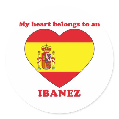 Ibanez Ronde Sticker door ValentinesDayTshirts