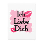 ich liebe dich