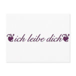 ich liebe dich