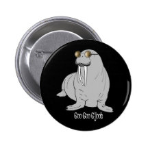 Ik ben de Walrussen Speldbutton