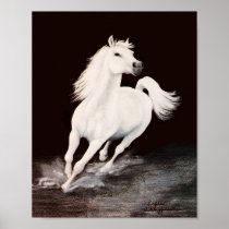 Ik droomde Wit hem Print