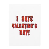 Ik haat de Dag van de Valentijnskaart