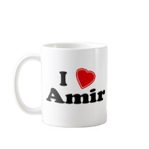 Ik houd van Amir Koffie Bekers
