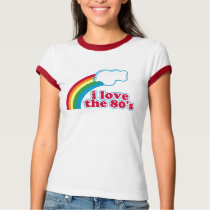 Ik houd van de de jaren '80T-shirt