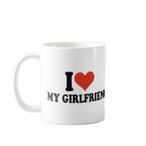 Ik houd van mijn meisje koffie mok