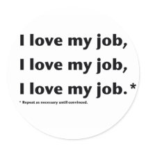 Ik houd van Mijn Sticker Job*