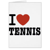 IK HOUD VAN TENNIS