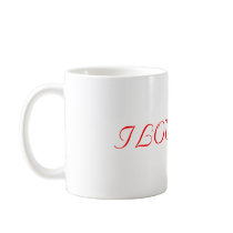 IK HOUD VAN U KOFFIE MOK