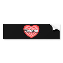 Ik houd van Victoria. Ik houd van u Victoria. Hart