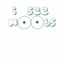 ik zie noobs t-shirt