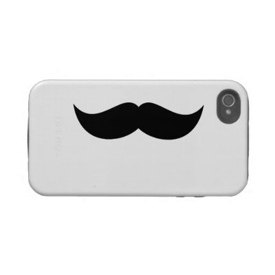 iPhone 4 van Tough™ van de snor Geval door the_little_gift_shop