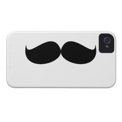 iPhone There™ 4 van de snor nauwelijks Geval door the_little_gift_shop