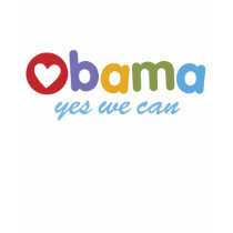 Ja kunnen wij T-shirt Obama
