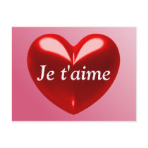 JE T'AIME - de LIEFDE van I U (het Frans)
