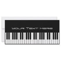 Kaart de van het Bedrijfs toetsenbord van de piano