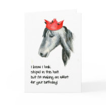 Kaart van de Verjaardag van de Poney van Connemara