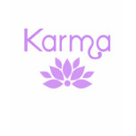 Karma met de T-shirt van de Bloem van Lotus