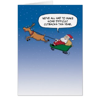 Kerstkaart: De Beperkingen van de kerstman