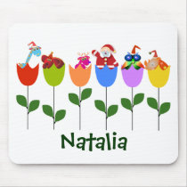 Kerstmis mousepad: Tulpen II